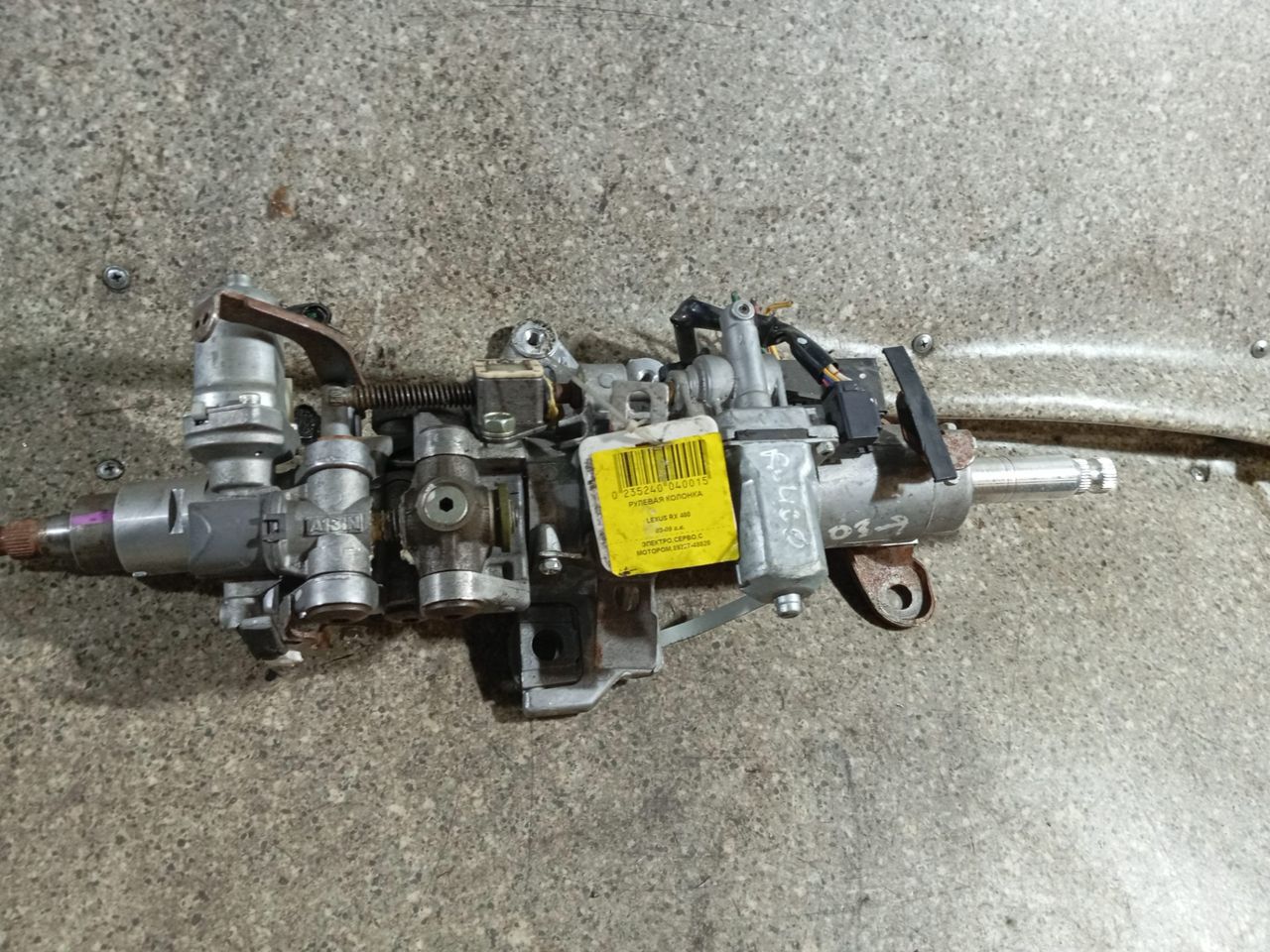 рулевая колонка Lexus RX 2 поколение 2006, 89227-48020 - фото №1