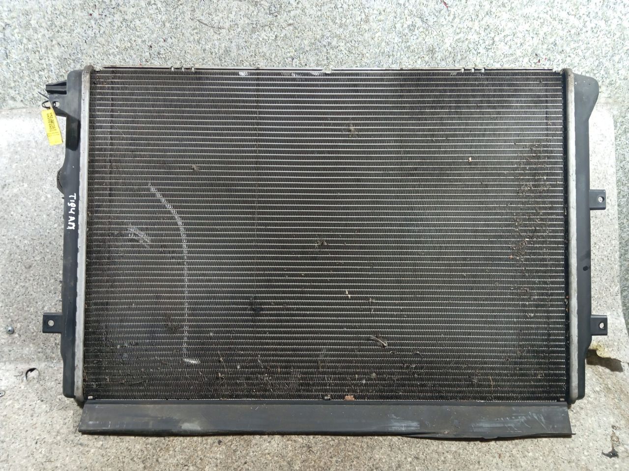 радиатор (основной) Volkswagen Tiguan 1 поколение (2007 - 2011), 2.0 л., TDi, робот, 5N0121253L - фото №1