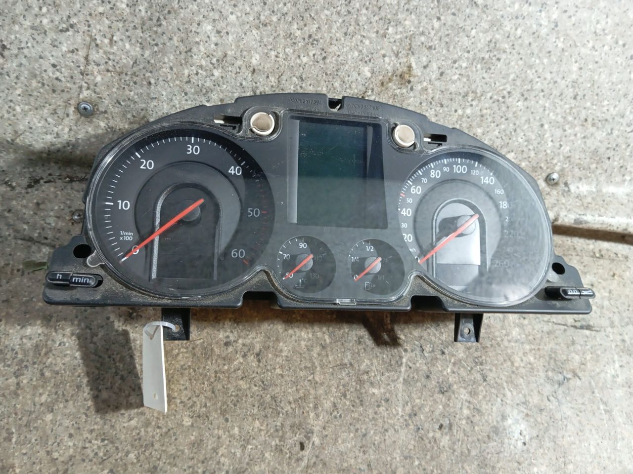щиток приборов (приборная панель) Volkswagen Passat B6 (2005 - 2010), 2.0 л., TDi, дизель, A2C53194181 - фото №1