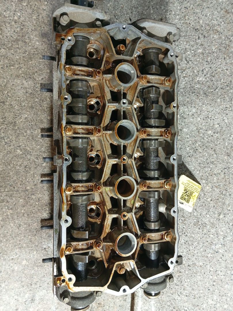 головка блока цилиндров Rover 400 Series 2 поколение (HH-R) (1995 - 2000), 1.6 л., 16 K4F, бензин, МКПП - фото №1
