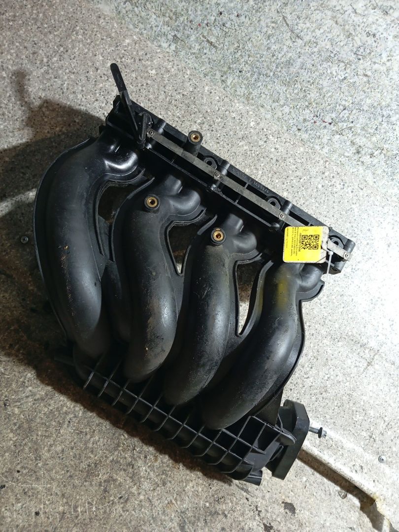 коллектор впускной Mercedes-Benz E-Класс W210/S210 (1995 - 1999), 2.2 л., OM 611.961, дизель, МКПП - фото №1