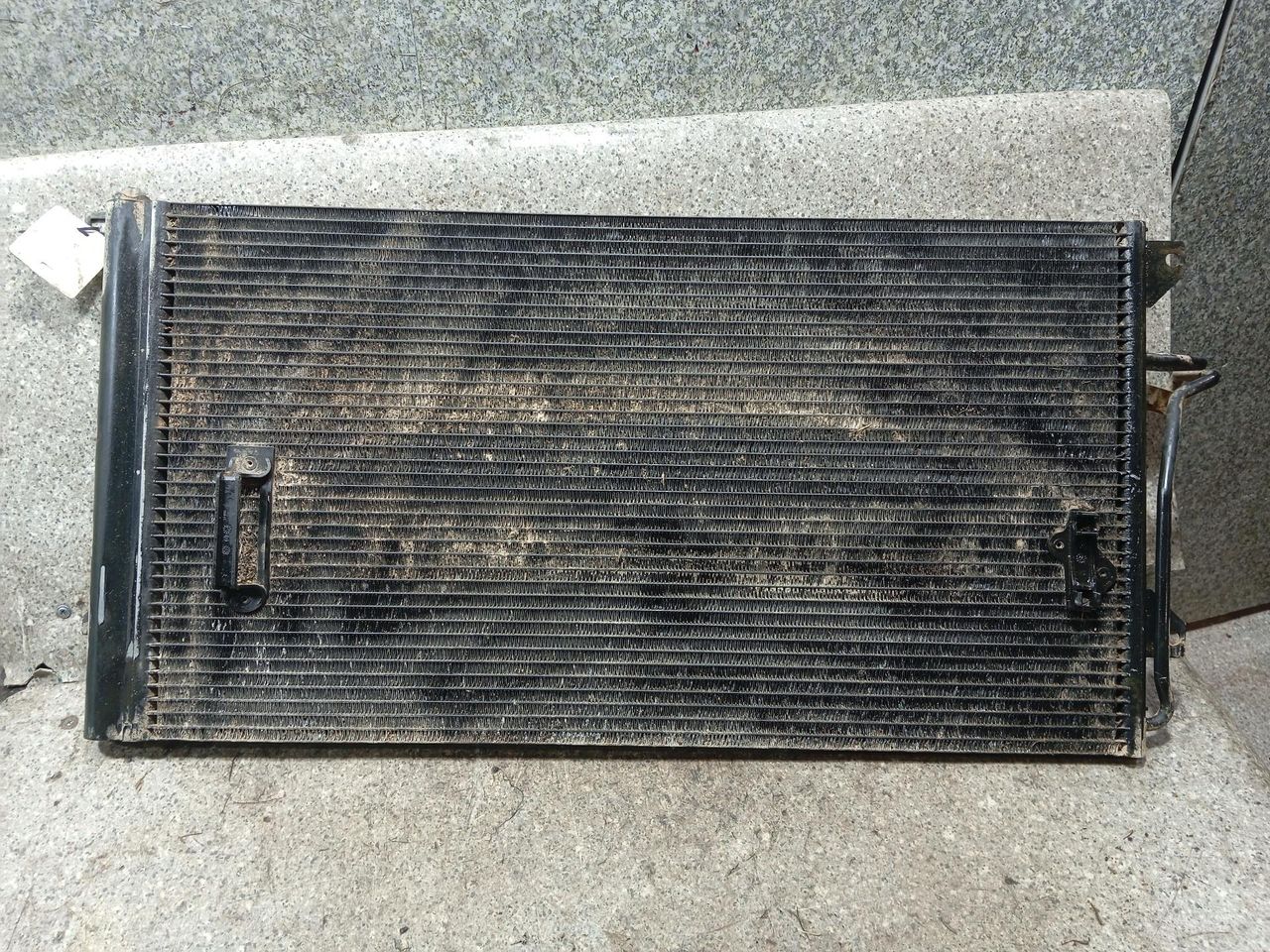радиатор кондиционера Audi Q7 4L (2005 - 2009), 3.0 л., дизель, 4L0260401A - фото №1