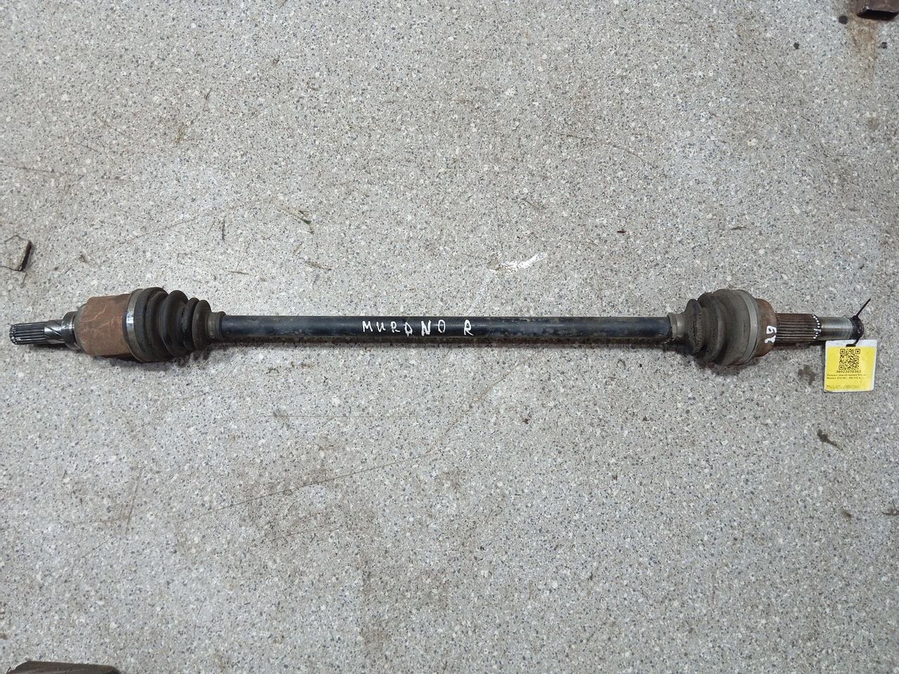 полуось задняя (приводной вал, ШРУС) Nissan Murano Z50 (2002 - 2008), 3.5 л., i, полный привод - фото №1