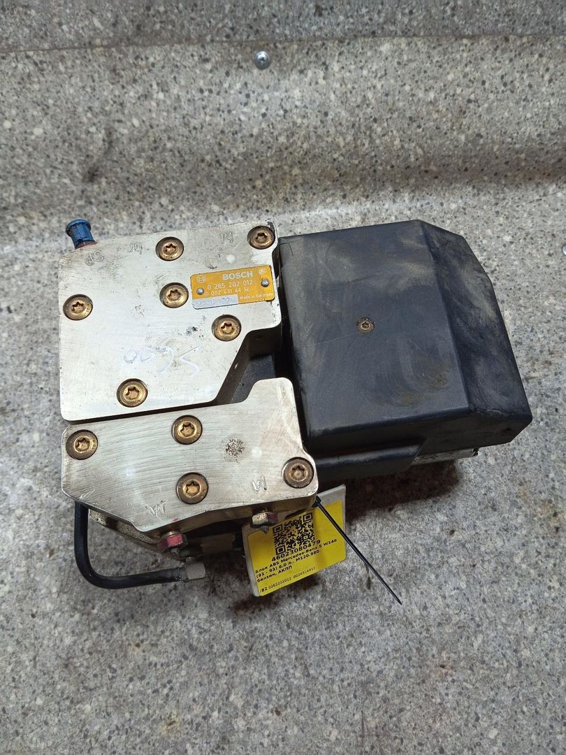 блок ABS Mercedes-Benz S-Класс W140/C140 (1991 - 1993), 6.0 л., M 120.980, бензин, АКПП, седан, 0024314412, 0265202012 - фото №1
