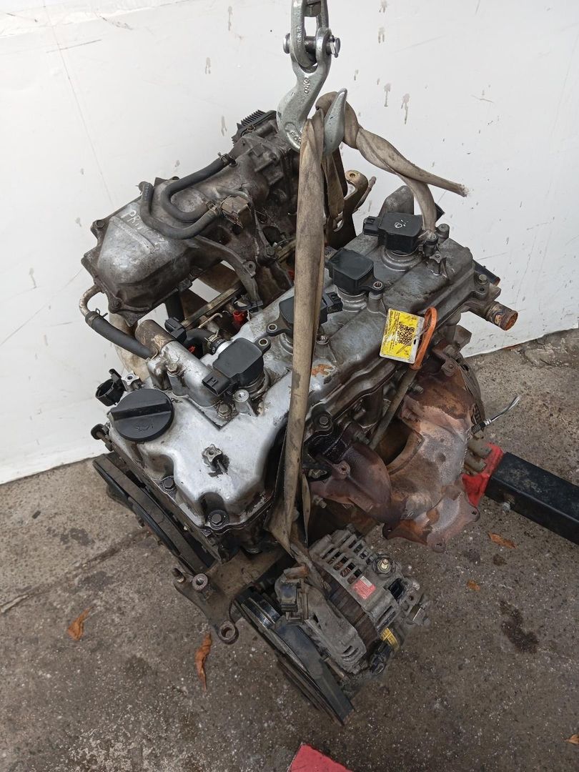 двигатель Nissan Primera P12 (2001 - 2008), 1.6 л., QG16DE, бензин, МКПП - фото №1