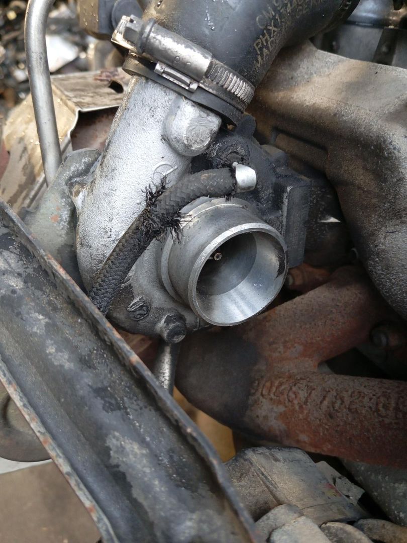 турбина Opel Astra G (1998 - 2009), 1.7 л., X 17 DTL, дизель, МКПП, GT15 - фото №1