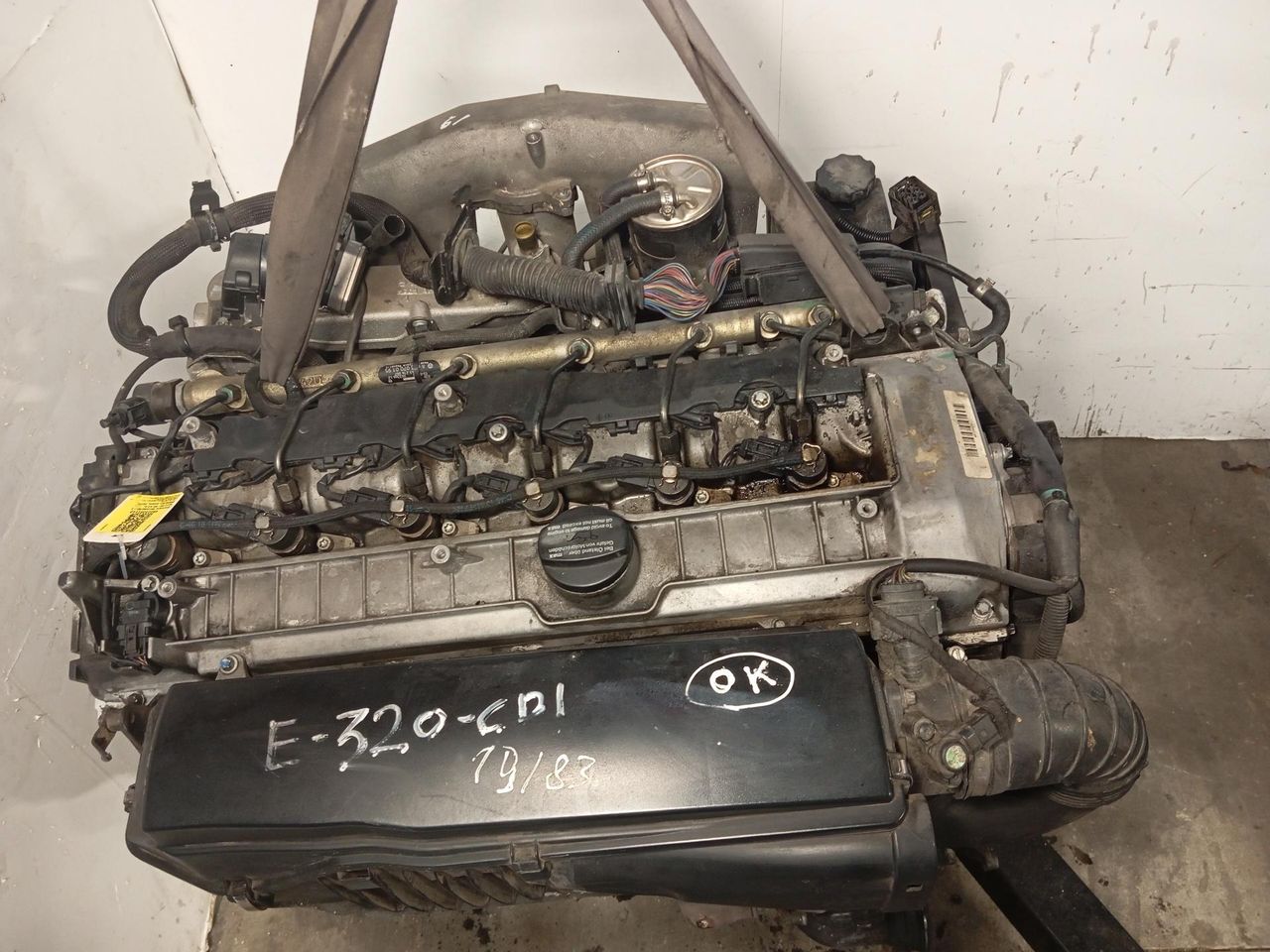 двигатель Mercedes-Benz E-Класс W210/S210 (1995 - 1999), 3.2 л., OM 648.961, дизель, АКПП - фото №1