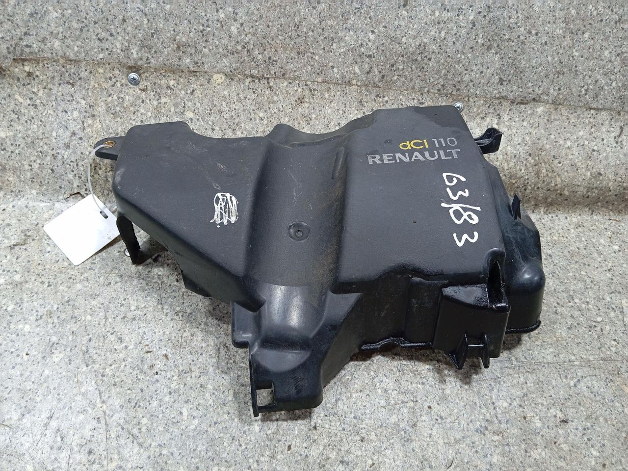 декоративная крышка двигателя Renault Megane 3 поколение (2008 - 2014), 1.5 л., K9K 836, дизель - фото №1