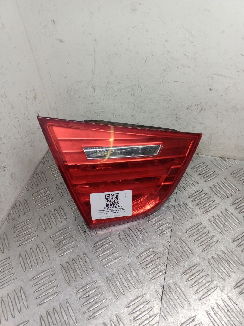фонарь крышки багажника левый BMW 3 серия E90/E91 [рестайлинг] E90N 2010, 2.0 л., N47 D20 C, дизель, МКПП, седан, 4871733, 63214871733