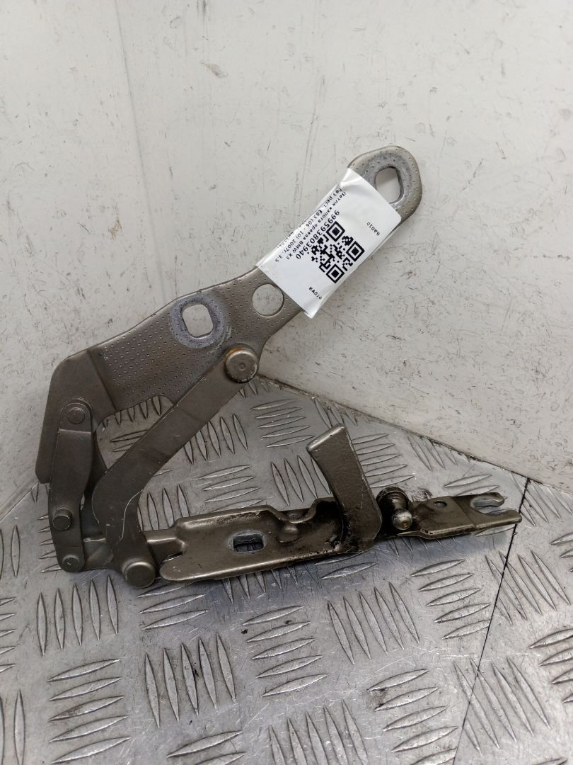 петля капота правая BMW X3 E83 [рестайлинг] E83 2008, 3.5 л., M57D30 (306D5), дизель, АКПП, platinbronze metallic (a53), внедорожник 5 дв., полный привод, правый руль, 3411448