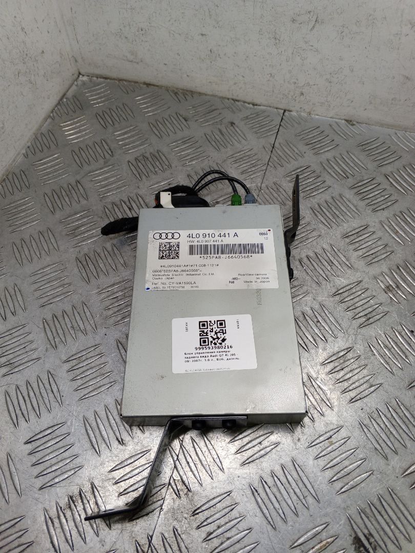 блок управления камерой Audi Q7 4L 2007, 3.0 л., BUG, дизель, АКПП, полный привод, правый руль, 4L0910441A