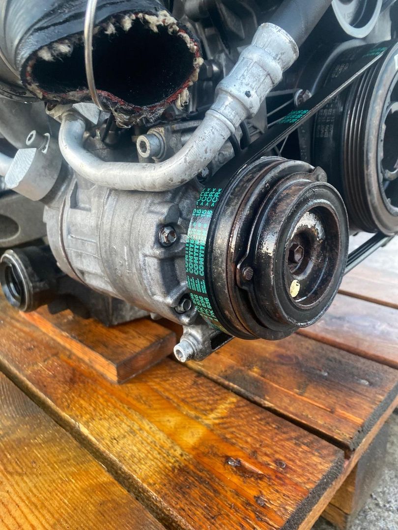 компрессор кондиционера BMW X3 E83 2006, 3.0 л., M57 D30 (306D3), дизель, АКПП, 7SBU16C, 6915388, 64526915388