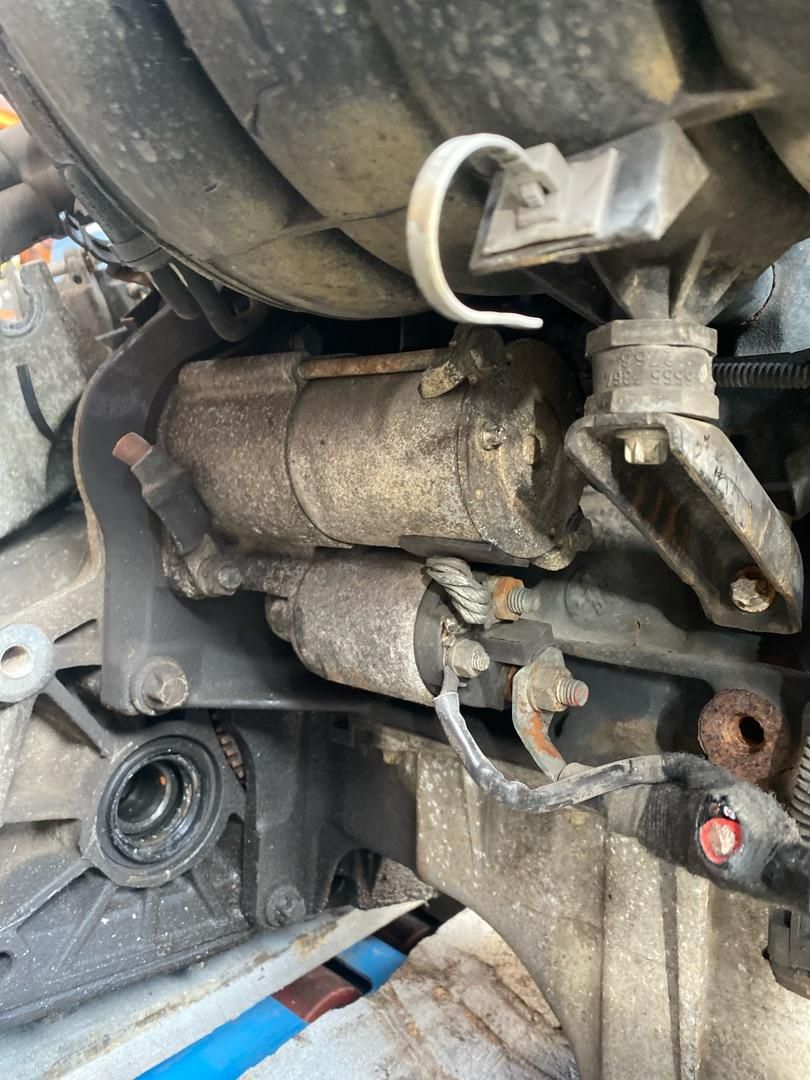 стартер Opel Zafira 1 поколение (A) [рестайлинг] 2006, 1.8 л., Z 18 XER, бензин, МКПП