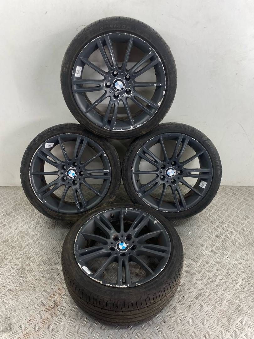 диск литой BMW 3 серия E90/E91/E92/E93 E90 2007, 3.0 л., M57 D30 (306D3), дизель, АКПП, черный, седан, задний привод, правый руль - фото №1