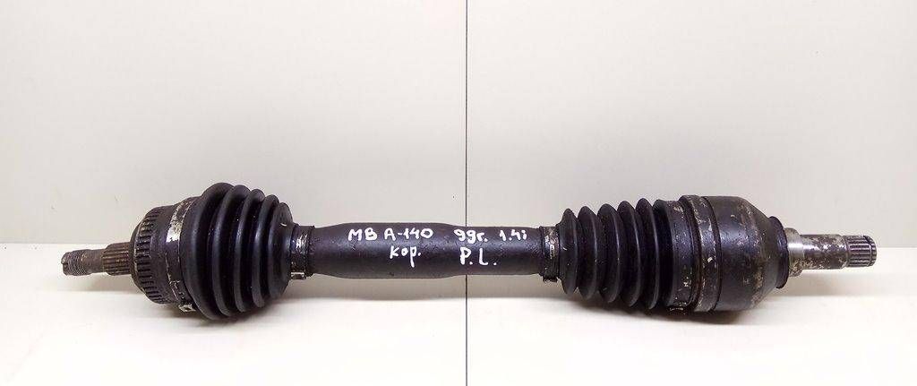 полуось передняя левая (приводной вал, ШРУС) Mercedes-Benz A-Класс W168 1999, 1.4 л., i, бензин - фото №1