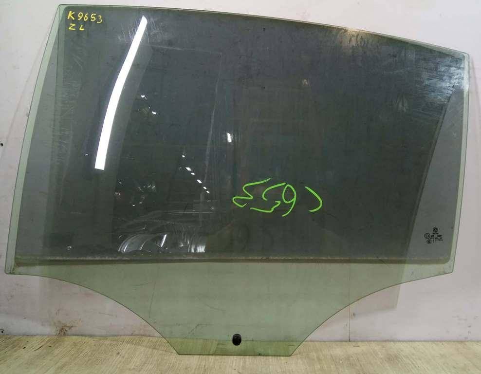 стекло двери задней левой Volkswagen Passat B6 2008, 2.0 л., i, BPY, бензин, АКПП, серый, седан, передний привод, 3C9845025B - фото №1