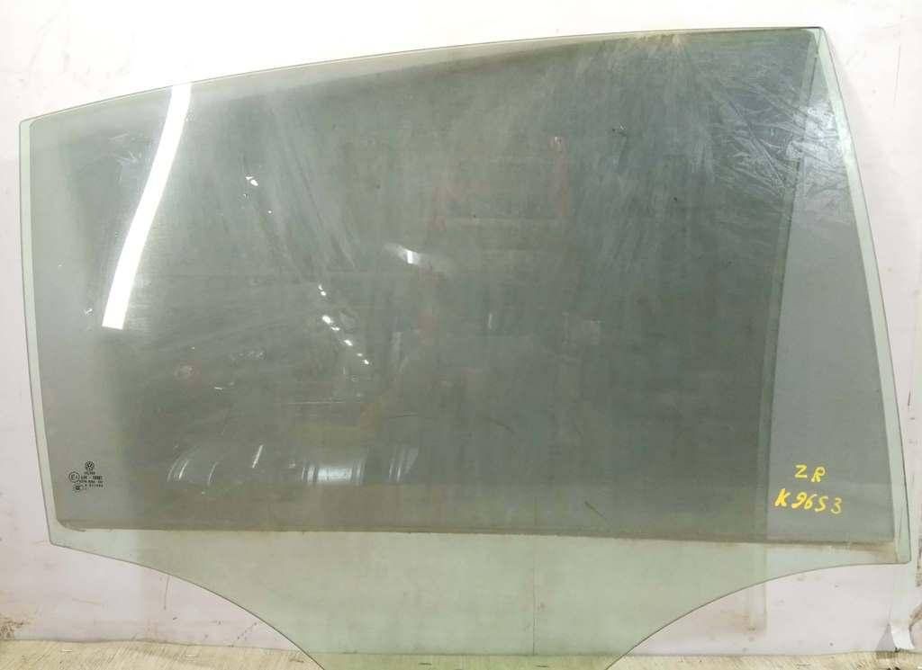 стекло двери задней правой Volkswagen Passat B6 2008, 2.0 л., i, BPY, бензин, АКПП, серый, седан, передний привод, 3C9845026B - фото №1