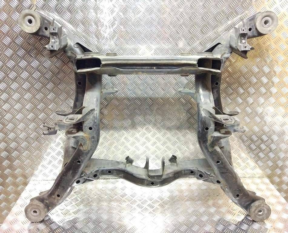 балка подвески передняя (подрамник) Audi Q7 4L 2007, 3.6 л., i, BHK, бензин, АКПП, белый, внедорожник 5 дв., полный привод, 7L0599303, 7D044182, 505395A - фото №1