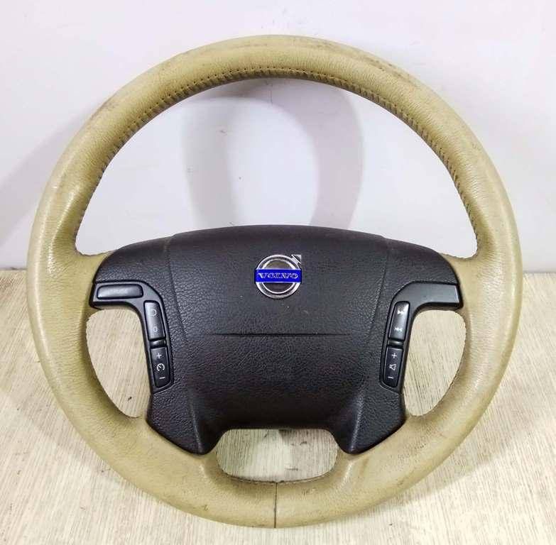 подушка безопасности водителя Volvo V70 XC 1 поколение 2000 - фото №1