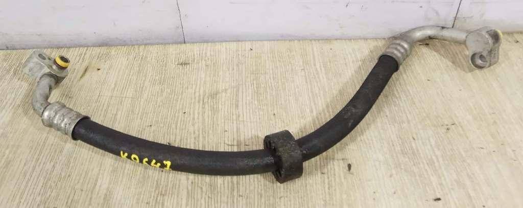 трубка кондиционера Volkswagen Touareg 1 поколение 2005, 3.2 л., i, BMX, бензин, АКПП, серый, внедорожник 5 дв., полный привод, 7L0820721B - фото №1