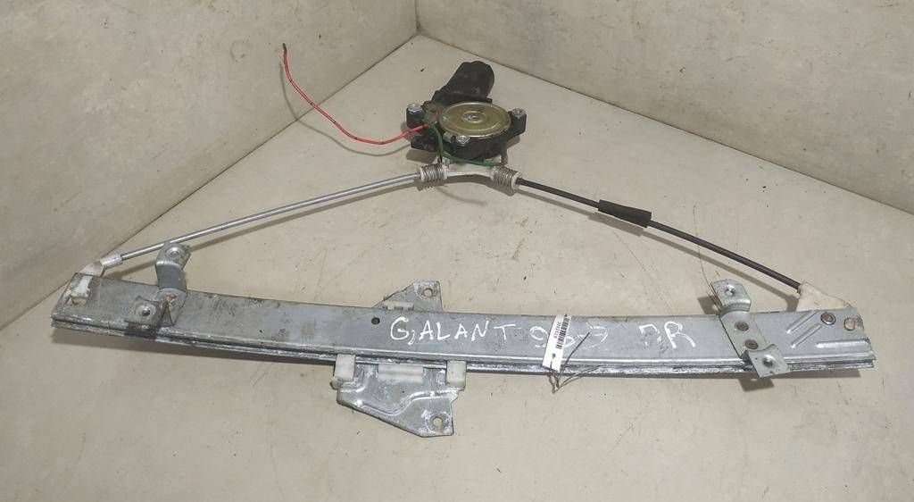 стеклоподъемник электрический передний правый Mitsubishi Galant 7 поколение 1994, 2.0 л., i, бензин, седан, DENSO, MB926818, 062100-5570 - фото №1