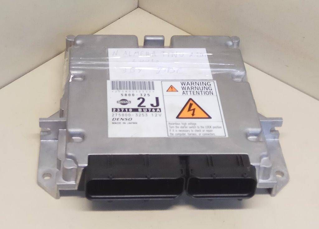 блок управления двигателем Nissan Almera Tino V10 2001, 2.2 л., дизель, 275800-3253, DENSO - фото №1