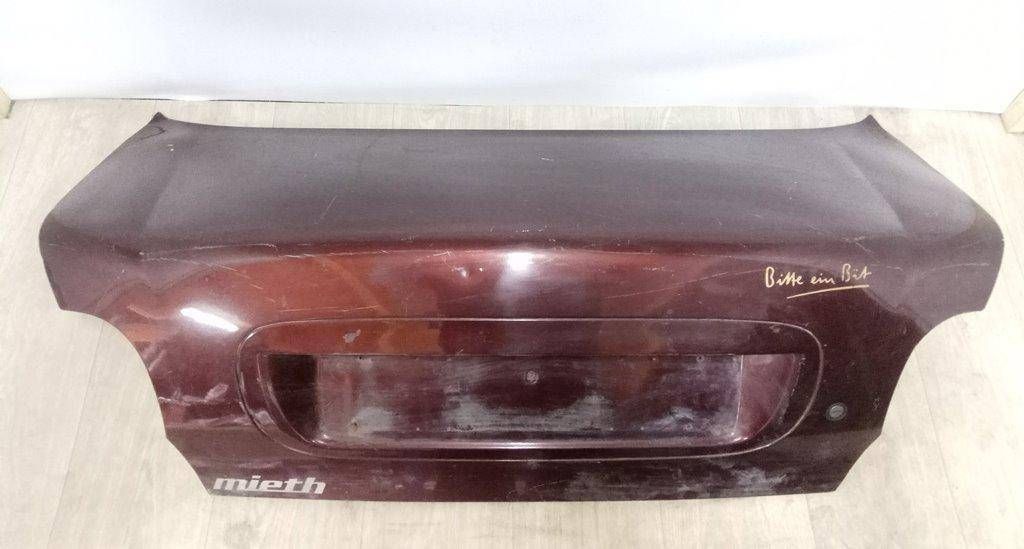 крышка багажника (дверь 3-5) Fiat Marea 1 поколение 1999, бордовый, седан, SOSTOYANIE, OTLICHNOE - фото №1