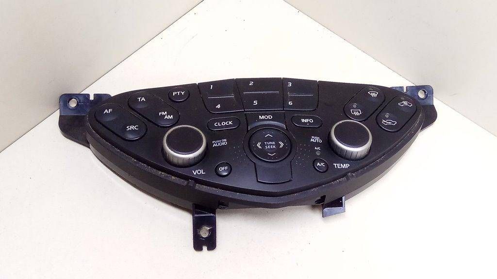 блок управления печки / климат-контроля Nissan Primera P12 2005, 28395-AV600 - фото №1