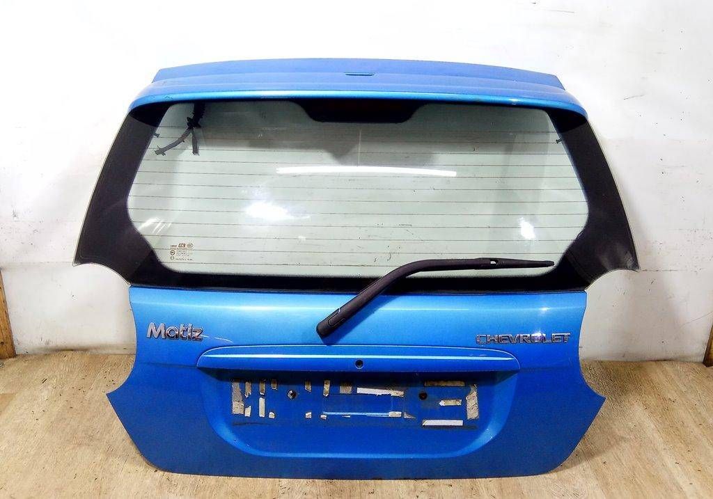 замок багажника Chevrolet Matiz 2 поколение 2007, голубой, хетчбэк 5 дв. - фото №1