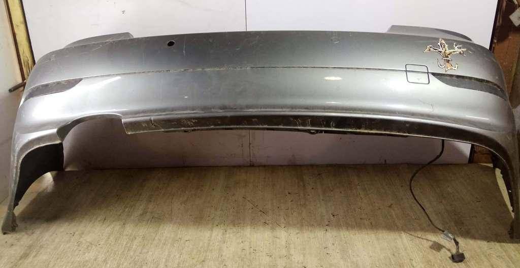 бампер задний BMW 5 серия E60/E61 2004, 2.5 л., i, M54 B25 (256S5), бензин, АКПП, серый, седан, задний привод, 51127077940 - фото №1