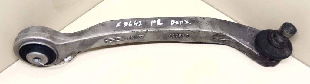 рычаг передний левый Audi A6 4F/C6 2005, 3.2 л., i, BKH, бензин, АКПП, серебристый, седан, передний привод, 4F0407505, 4E0407509E - фото №1