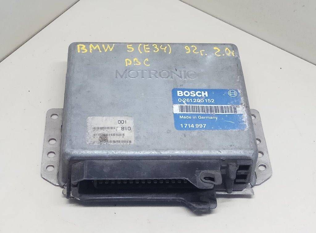 блок управления двигателем BMW 5 серия E34 1992, 2.0 л., i, бензин, BOSCH, 0261200152 - фото №1