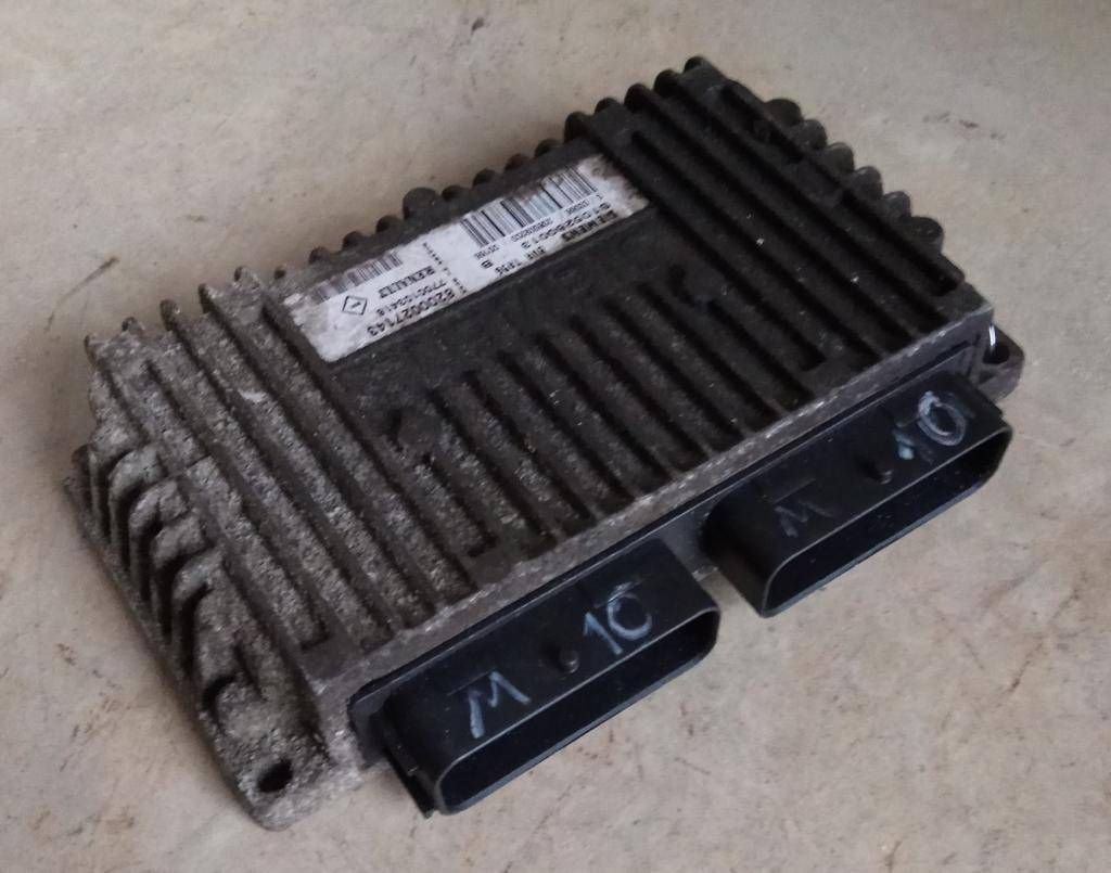 блок управления АКПП Renault Laguna 2 поколение 2004, 2.2 л., DCi, G9T 605, дизель, АКПП, серый, универсал, передний привод, 8200027143, 7700103418, S105280013, SIEMENS - фото №1