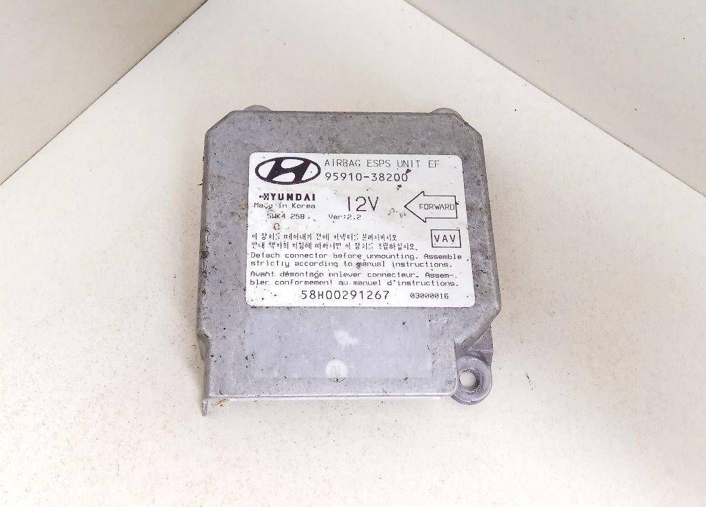 блок AirBag Hyundai Sonata EF 1999, 95910-38200 - фото №1