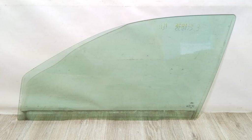 стекло двери передней левой Ford Mondeo 3 поколение 2003, 2.0 л., HJBA, дизель, МКПП, белый, универсал, передний привод, 43R-00021, 1116875 - фото №1