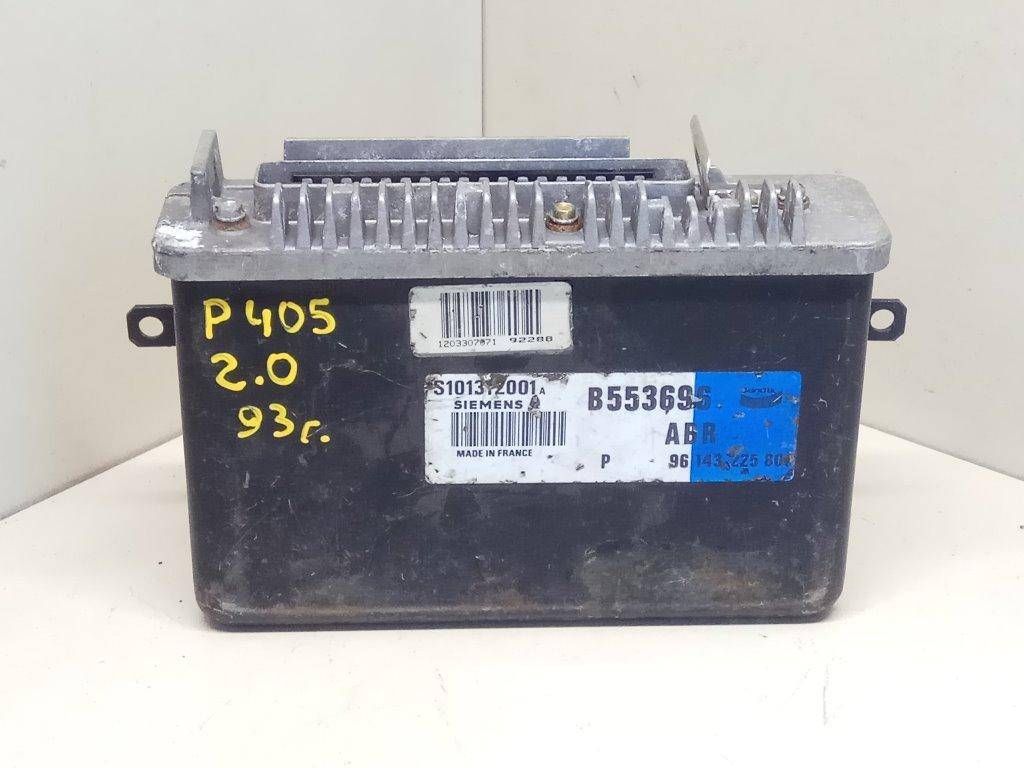 Блок управления ABS/ESP Peugeot 405 1 поколение 1993, 2.2 л., B553696, S101312001, SIEMENS, 9614322580 - фото №1