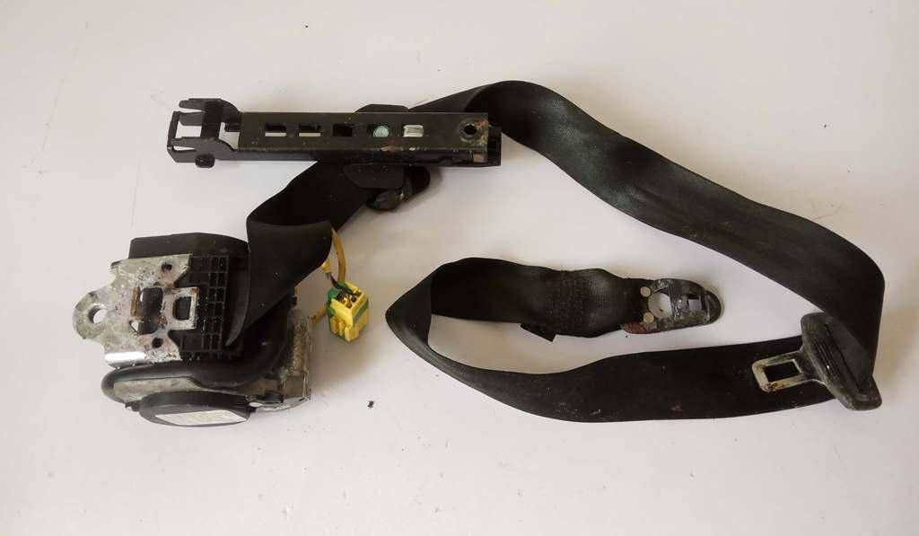 ремень безопасности Volkswagen Touareg 1 поколение 2005, 3.2 л., i, BMX, бензин, АКПП, серый, внедорожник 5 дв., полный привод, 7L6857705AMEC, 7L6857705AHCP - фото №1