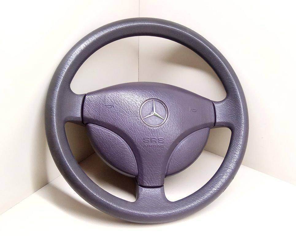 руль Mercedes-Benz A-Класс W168 W168.008 2000, 1.7 л., CDi, OM 668.940, дизель, 5МКПП, темно-серый, хетчбэк 5 дв., передний привод, A16846004037D90 - фото №1