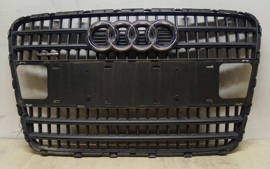 решетка радиатора Audi Q7 4L 2007, 3.6 л., i, BHK, бензин, АКПП, белый, внедорожник 5 дв., полный привод, 4L0853651A - фото №1