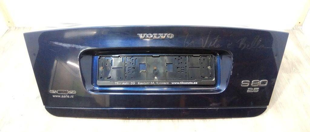 крышка багажника (дверь 3-5) Volvo S80 1 поколение 2000, 2.5 л., D 5252 T, дизель, МКПП, синий, седан, передний привод, 30634162 - фото №1