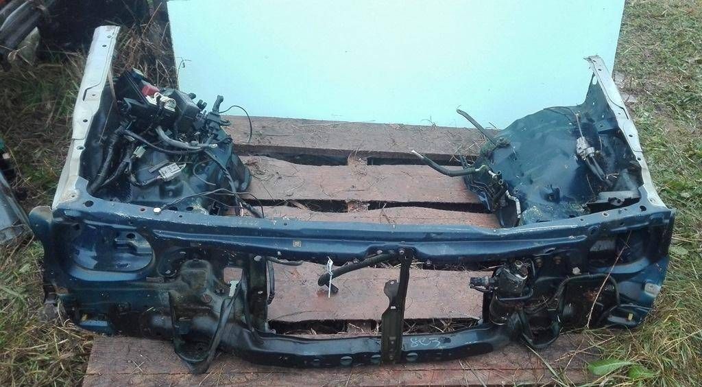 передняя панель крепления облицовки (телевизор) Toyota 4Runner 2 поколение (N120/N130) [рестайлинг] 1994, 3.0 л., TD, дизель, АКПП, синий, внедорожник 5 дв., NALICHNYI, BEZNALICHNYI, RASCHET.RAMKA, OTREZANA, MOT., SHCHITOM