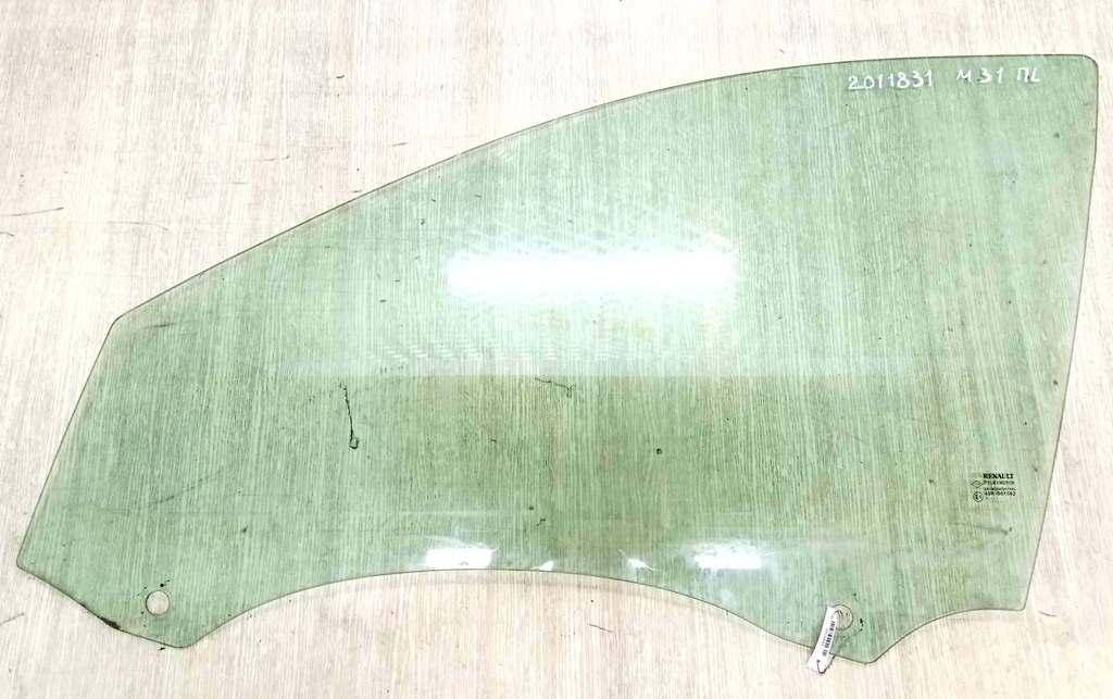 стекло двери передней левой Renault Laguna 2 поколение 2004, 2.2 л., DCi, G9T 605, дизель, АКПП, серый, универсал, передний привод, 8200000386 - фото №1