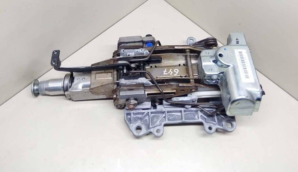 рулевая колонка Volkswagen Touareg 1 поколение 2005, 3.2 л., i, BMX, бензин, АКПП, серый, внедорожник 5 дв., полный привод, 4E0905852D - фото №1