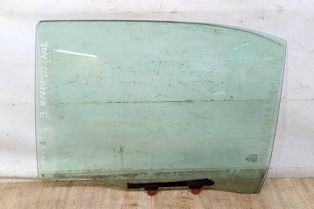 стекло двери задней левой Toyota Carina E 1 поколение T190 1996, 43R-00049 - фото №1