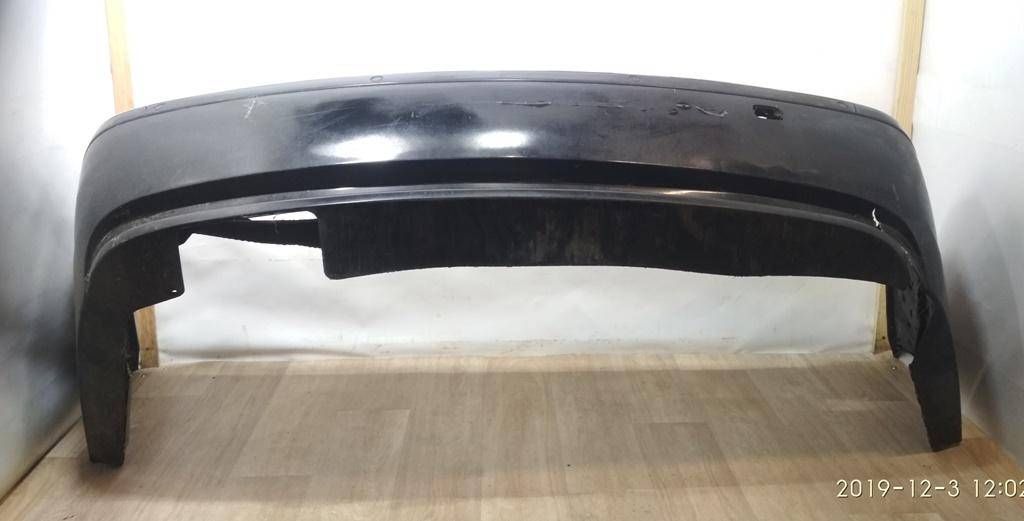 бампер задний BMW 7 серия E65/E66/E67 E65 2003, 4.4 л., i, M62 B44 (448S1), бензин, АКПП, черный, седан, задний привод, 14206411 - фото №1