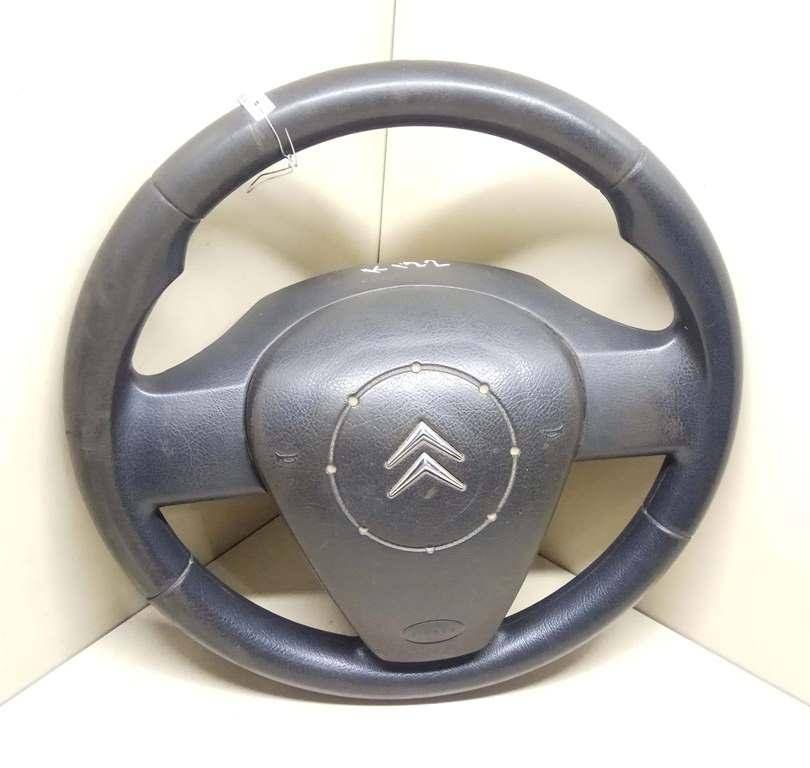 руль Citroen C3 1 поколение 2005, 1.1 л., i, HFX (TU1JP), бензин, МКПП, голубой, хетчбэк 5 дв., передний привод, 9643731077, CV100380ZE192 - фото №1