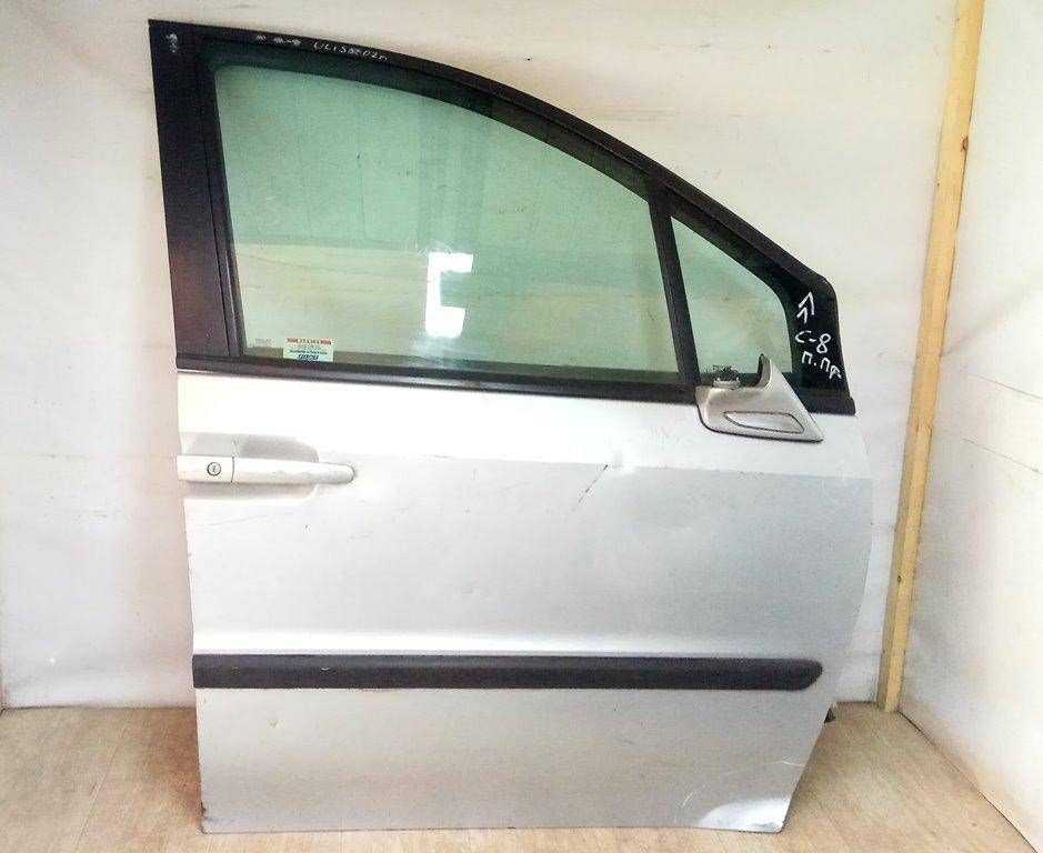 форточка передняя правая Citroen C8 1 поколение 2004, серебристый, 9204F2 - фото №1