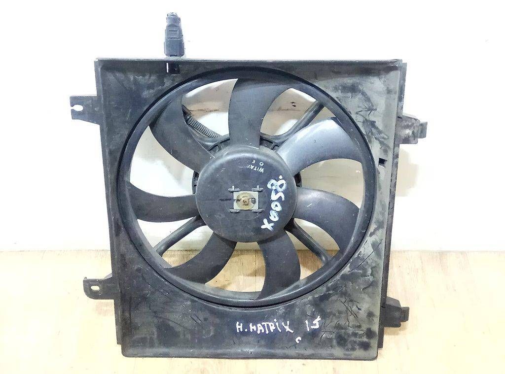 вентилятор радиатора Hyundai Matrix 1 поколение 2002, 1.5 л., D, дизель, GPBF00S3A2309 - фото №1