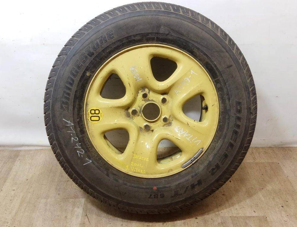 колесо запасное (таблетка) Suzuki Vitara 1 поколение 2002 - фото №1