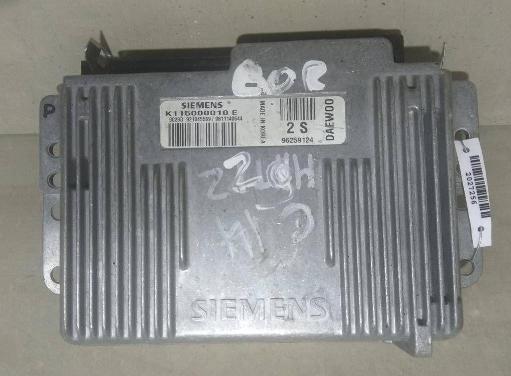 блок управления двигателем Daewoo Matiz M100 2001, 0.8 л., i, бензин, K115000010E - фото №1